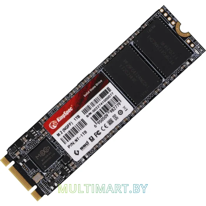 SSD диск KingSpec NT-1TB 2280 1TB